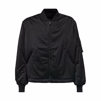 Y-3 Black Back Logo Print Long Sleeve Jacket Black GK4481