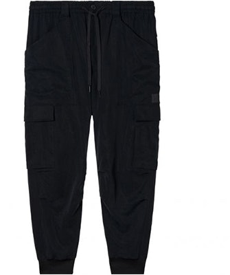 Y-3 Seluar Jogger Kargo Hitam Potongan Longgar Gaya Kasual. H63081 Buy Y-3 Seluar Jogger Kargo Hitam Potongan Longgar Gaya Kasual. H63081