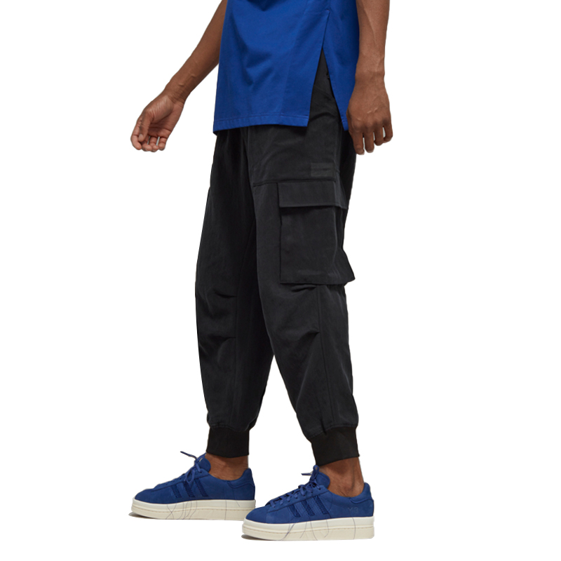 Purchase Y-3 Seluar Jogger Kargo Hitam Potongan Longgar Gaya Kasual. H63081