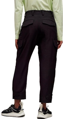 Y-3 黑色抽繩翻蓋口袋工裝褲 - 秋季系列 HG8665 Purchase Y-3 黑色抽繩翻蓋口袋工裝褲 - 秋季系列 HG8665