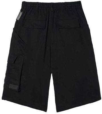Y-3 Black Casual Solid Color Shorts with Side Pockets H63079 Lookbook Y-3 Black Casual Solid Color Shorts with Side Pockets H63079