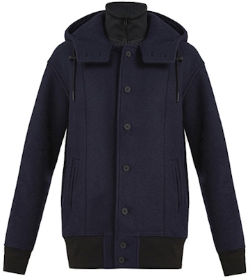 Y-3 黑色拼接長袖連帽外套 DP0495 Order Y-3 黑色拼接長袖連帽外套 DP0495