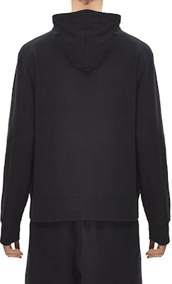 Y-3 黑色抽繩連帽長袖休閒上衣 FP8691 Details for Y-3 黑色抽繩連帽長袖休閒上衣 FP8691