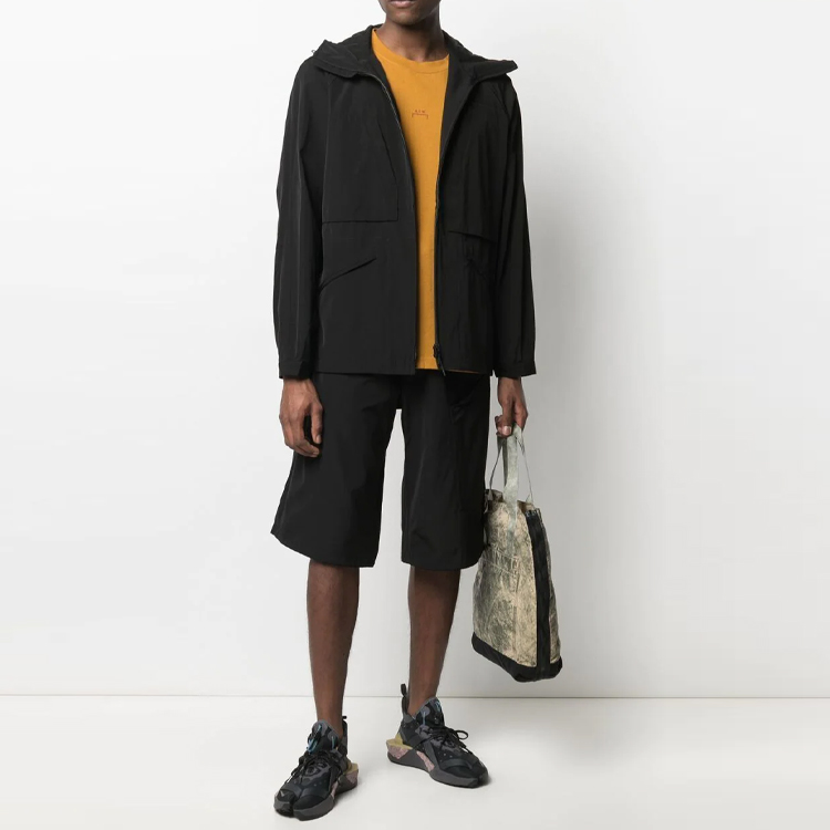 Lookbook Y-3 Black Elastic Waist Bermuda Shorts GV4228