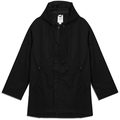 Y-3 Jaket Parka Nylon Hitam Berhoodie FN3410 Buy Y-3 Jaket Parka Nylon Hitam Berhoodie FN3410