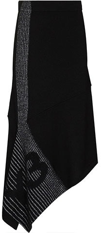 y-3-black-irregular-reflective-knit-midi-skirt-with-logo-design-gt-5282