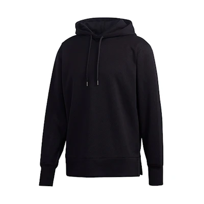 Y-3 Black Knitted Mesh Pullover Sweatshirt GK4347