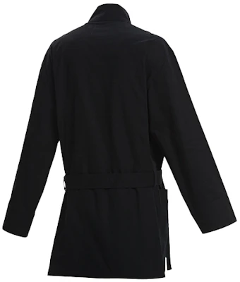 Chaqueta Negra Y-3 de Largo Medio con Cuello Alto y Cinturón Casual. GK4795 Lookbook Chaqueta Negra Y-3 de Largo Medio con Cuello Alto y Cinturón Casual. GK4795