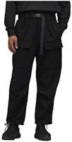 Order Y-3 Black Relaxed Fit Mid-Waist Breathable Cargo Pants IP5564