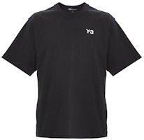 Y-3 Black Short Sleeve T-Shirt with Logo FP8696 Y-3 Black Short Sleeve T-Shirt with Logo FP8696