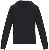Y-3 Black Signature Logo Cuff Hoodie Casual Long Sleeve DY7249 Y-3 Black Signature Logo Cuff Hoodie Casual Long Sleeve DY7249