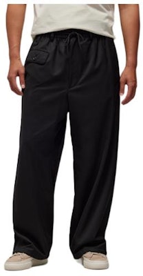 Y-3 Black Solid Color Elastic Waist Straight-Leg Pocket Casual Pants Men. IN8753 Order Y-3 Black Solid Color Elastic Waist Straight-Leg Pocket Casual Pants Men. IN8753