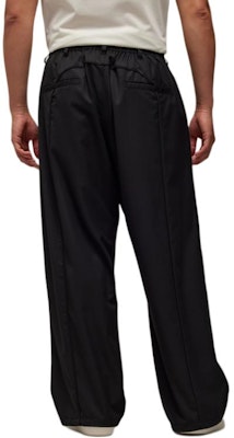 Y-3 Black Solid Color Elastic Waist Straight-Leg Pocket Casual Pants Men. IN8753 Lookbook Y-3 Black Solid Color Elastic Waist Straight-Leg Pocket Casual Pants Men. IN8753