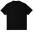 Lookbook Y-3 Black Solid Color Loose Fit Unisex Crewneck Short Sleeve T-Shirt. H44798