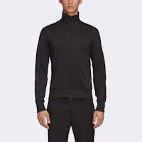 Shop Y-3 黑色立領長袖休閒拉鍊外套 FN3376