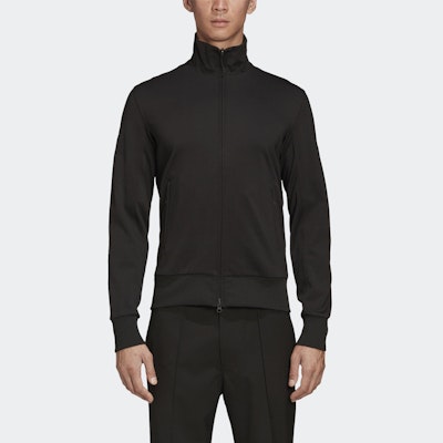 Y-3 Black Stand Collar Long Sleeve Casual Zip Jacket FN3376 Shop Y-3 Black Stand Collar Long Sleeve Casual Zip Jacket FN3376
