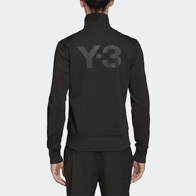 Y-3 Black Stand Collar Long Sleeve Casual Zip Jacket FN3376 Purchase Y-3 Black Stand Collar Long Sleeve Casual Zip Jacket FN3376