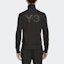 Purchase Y-3 Black Stand Collar Long Sleeve Casual Zip Jacket FN3376
