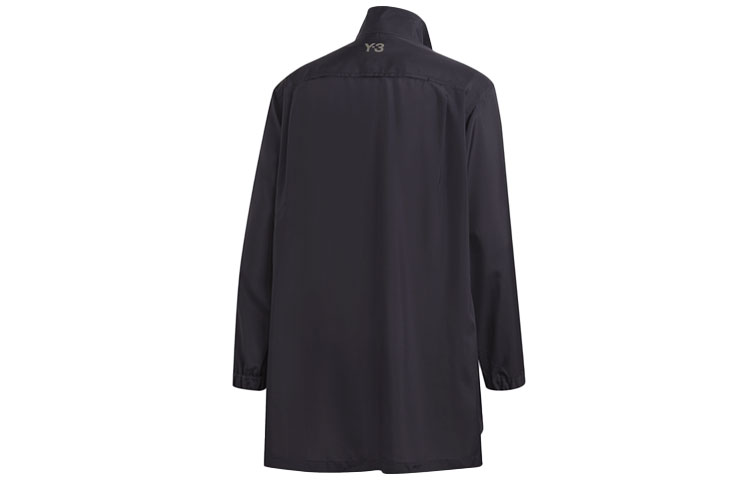 Y-3 Black Stand Collar Zip-Up Casual Jacket GK4373 圖 3