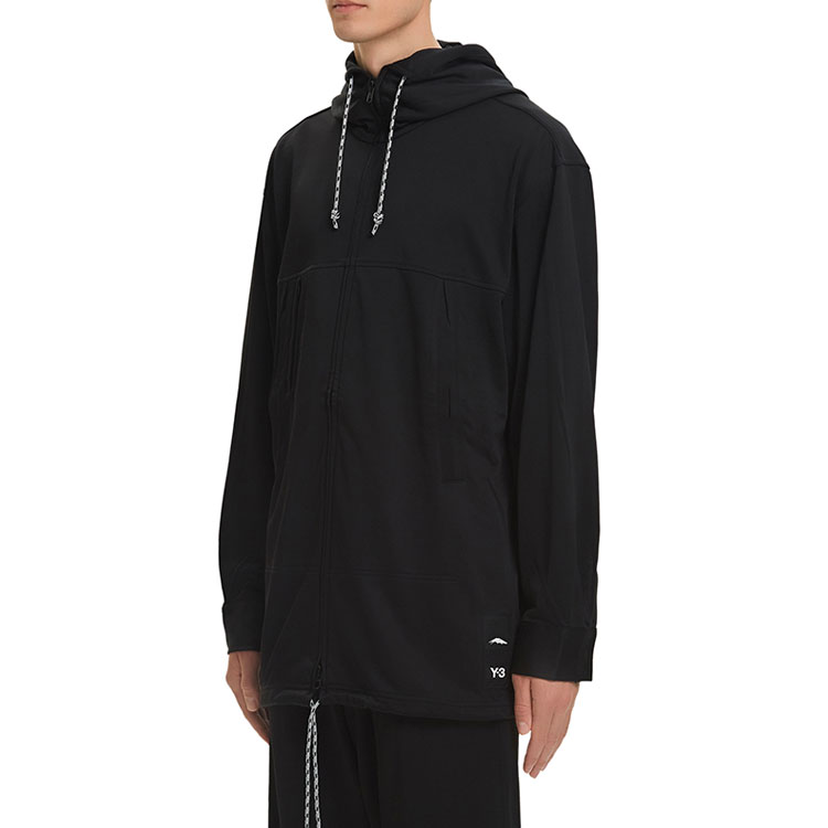 Y-3 Black Terry Hoodie Jacket GK4806 圖 6