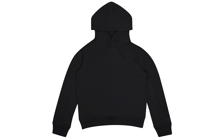 Lookbook Y-3 黑色男女款背部大动物印花套头卫衣 FP8925