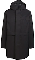 Y-3 Black Windproof Breathable Down Jacket with Zipper HB3452 Y-3 Black Windproof Breathable Down Jacket with Zipper HB3452