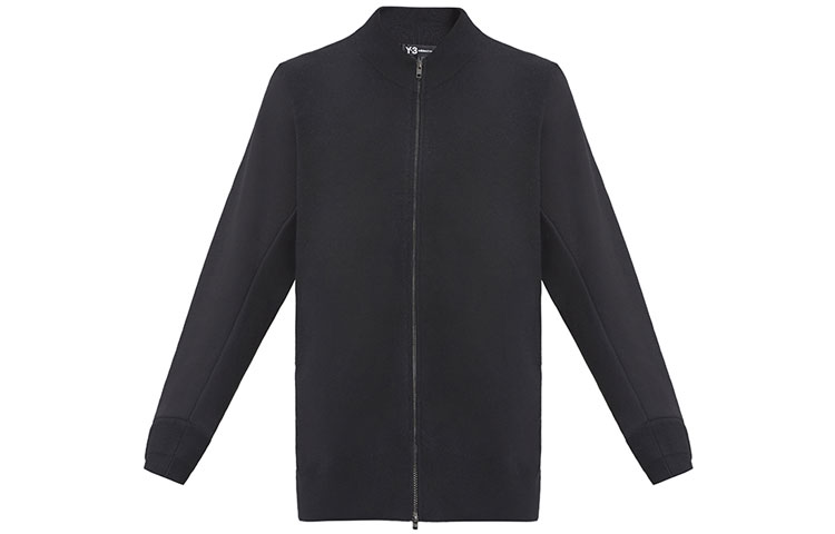 Order Y-3 블랙 울 캐시미어 스웨터 긴팔 베이직 풀오버 DP0497