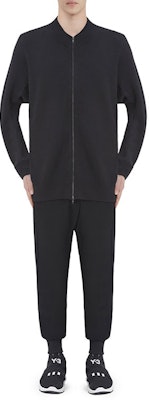 Y-3 블랙 울 캐시미어 스웨터 긴팔 베이직 풀오버 DP0497 Shop Y-3 블랙 울 캐시미어 스웨터 긴팔 베이직 풀오버 DP0497