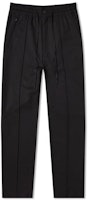 Y-3 Black Wool Drawstring Casual Pants FS3311 Y-3 Black Wool Drawstring Casual Pants FS3311