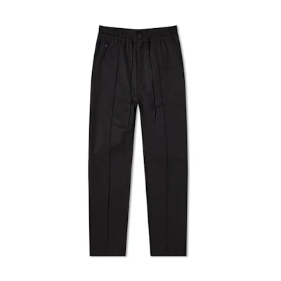 Y-3 Black Wool Drawstring Casual Pants FS3311