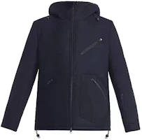 Y-3 Black Zip-Up Hoodie Long Sleeve Jacket with Pockets CF1495 Y-3 Black Zip-Up Hoodie Long Sleeve Jacket with Pockets CF1495