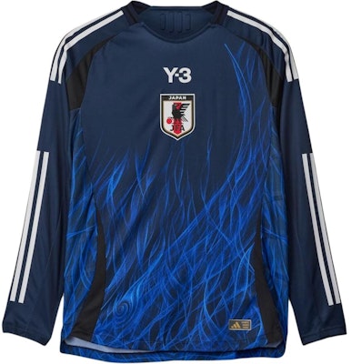 Y-3 Blue Raglan Long Sleeve Striped T-Shirt with Logo Print Unisex. IS5611 Buy Y-3 Blue Raglan Long Sleeve Striped T-Shirt with Logo Print Unisex. IS5611