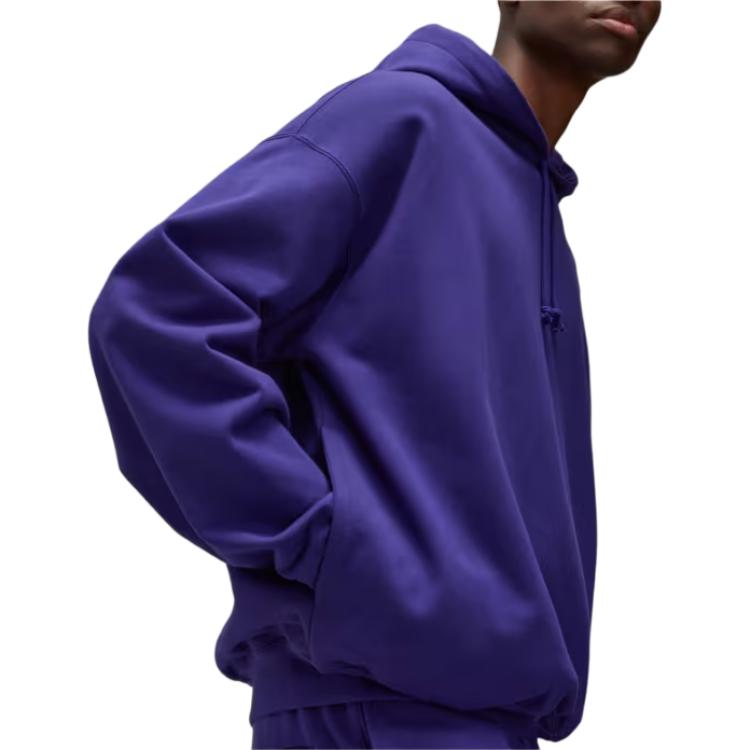 Purchase Y-3 Brushed Terry Oversized Hoodie Unisex Purple Pullover. JD9816