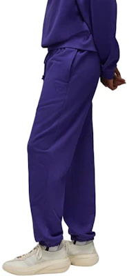 Y-3 브러쉬드 테리 트랙 팬츠 퍼플 유니섹스 로고 조거 릴렉스 핏. JD9806 Details for Y-3 브러쉬드 테리 트랙 팬츠 퍼플 유니섹스 로고 조거 릴렉스 핏. JD9806