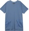 Order Y-3 Cashier Blue Round-Neck Short Sleeve Regular Tee HZ8862