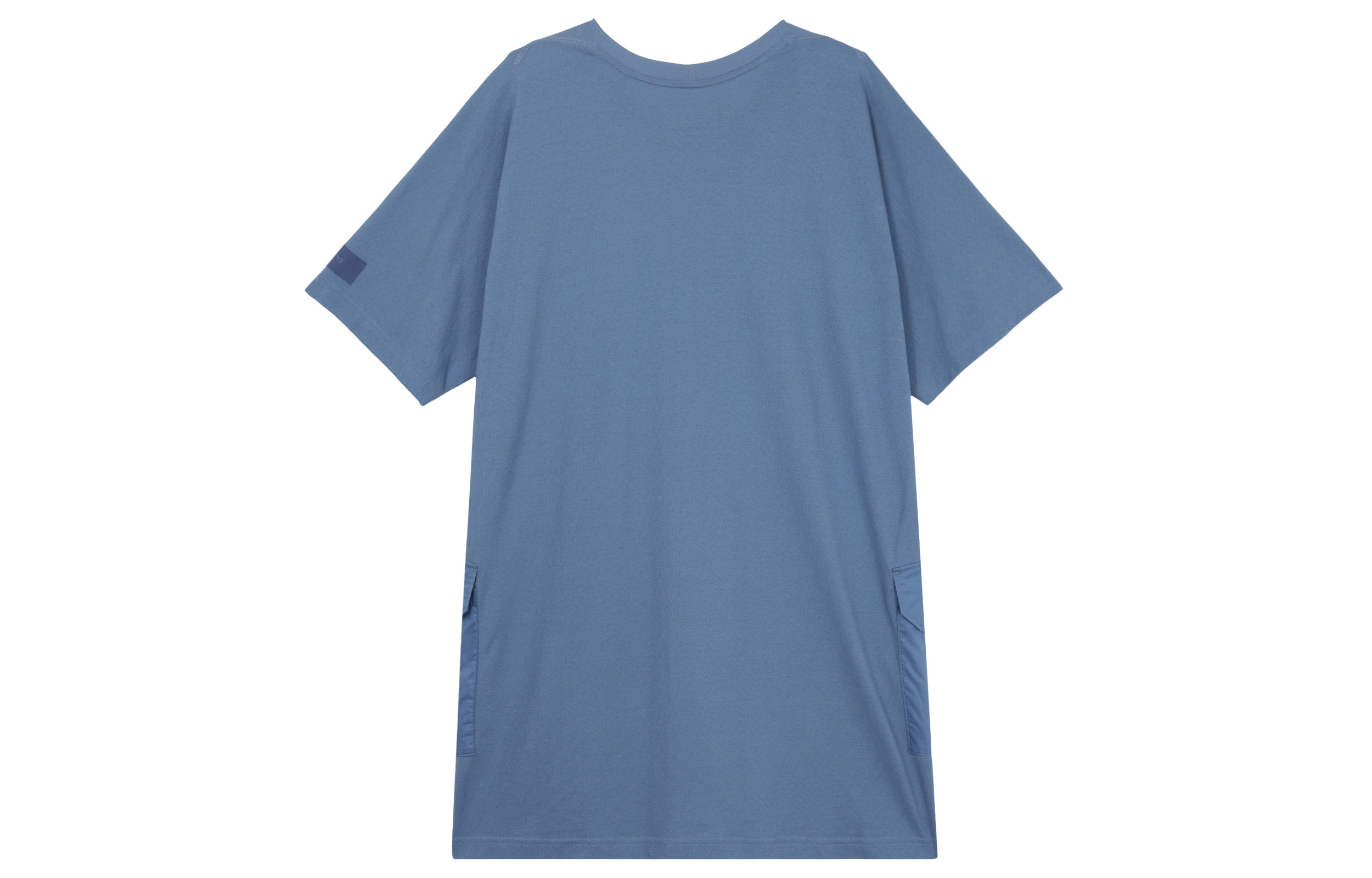 Lookbook Y-3 Cashier Blue Round-Neck Short Sleeve Regular Tee HZ8862