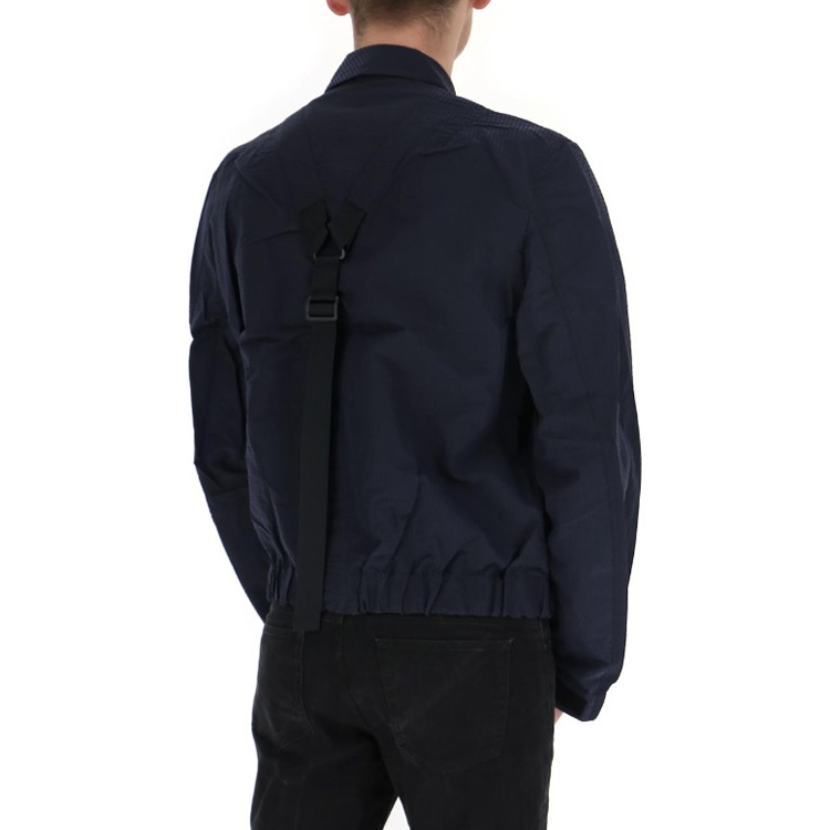 Shop Y-3 藍色大口袋翻領設計休閒外套 GV6075