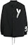 Order Y-3 Casual Large Logo Long Sleeve Jacket Shirt Unisex Black H44806