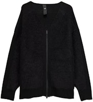 Y-3 Casual Loose Fit Zip V-Neck Knit Sweater Unisex Black. IL4624 Y-3 Casual Loose Fit Zip V-Neck Knit Sweater Unisex Black. IL4624