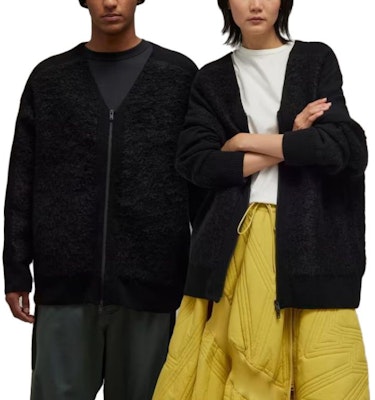 Y-3 Baju Hitam V-Leher Zip Kasual Fit Longgar Uniseks. IL4624 Shop Y-3 Baju Hitam V-Leher Zip Kasual Fit Longgar Uniseks. IL4624