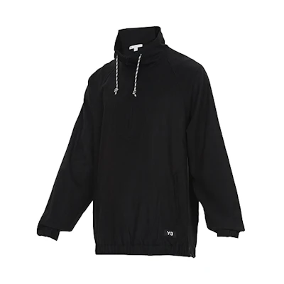 Y-3 Casual Stand Collar Black Long Sleeve Jacket GK4805