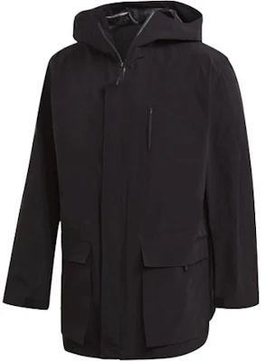 Y-3 Casual Windbreaker Jacket with Hood Black GK4569 Order Y-3 Casual Windbreaker Jacket with Hood Black GK4569