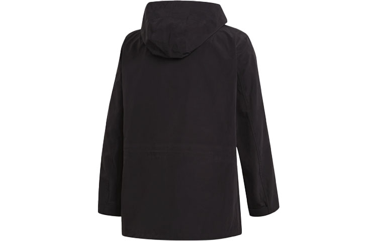 Y-3 Casual Windbreaker Jacket with Hood Black GK4569 圖 3