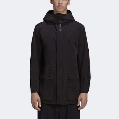 Y-3 Casual Windbreaker Jacket with Hood Black GK4569 Shop Y-3 Casual Windbreaker Jacket with Hood Black GK4569