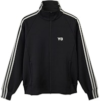 Y-3 Classic Big Logo Triple Stripe Zip Jacket Black Loose Fit Long Sleeve IZ3126 Y-3 Classic Big Logo Triple Stripe Zip Jacket Black Loose Fit Long Sleeve IZ3126