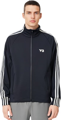 Y-3 Classic Big Logo Triple Stripe Zip Jacket Black Loose Fit Long Sleeve IZ3126 Sizing Y-3 Classic Big Logo Triple Stripe Zip Jacket Black Loose Fit Long Sleeve IZ3126