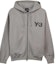 Order Y-3 经典标志Cleanfit拉链连帽衫男女同款炭灰春秋款。 JD9808