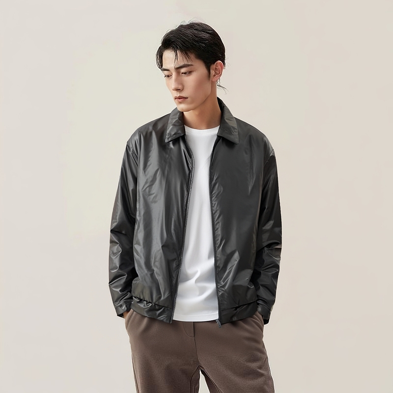 Lookbook Y-3 Cleanfit Zip-Up Long Sleeve Jacket Black  Spring/Fall Outerwear. IW7503