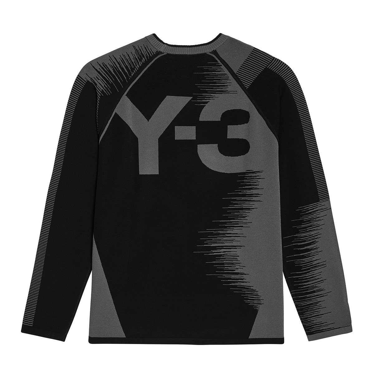 Y-3 ENG Knit Sweater  Long Sleeve Logo Print Knit Top IR6264