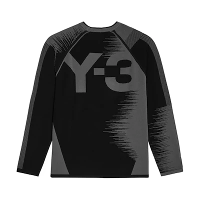Y-3 ENG Knit Sweater Long Sleeve Logo Print Knit Top IR6264
